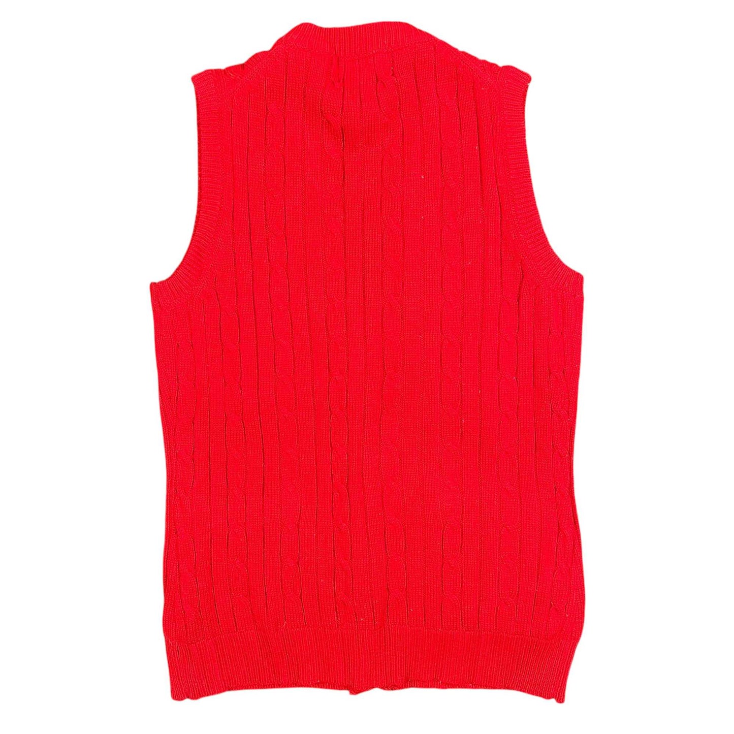 Northern Isles Sleeveless Button Front Cardigan