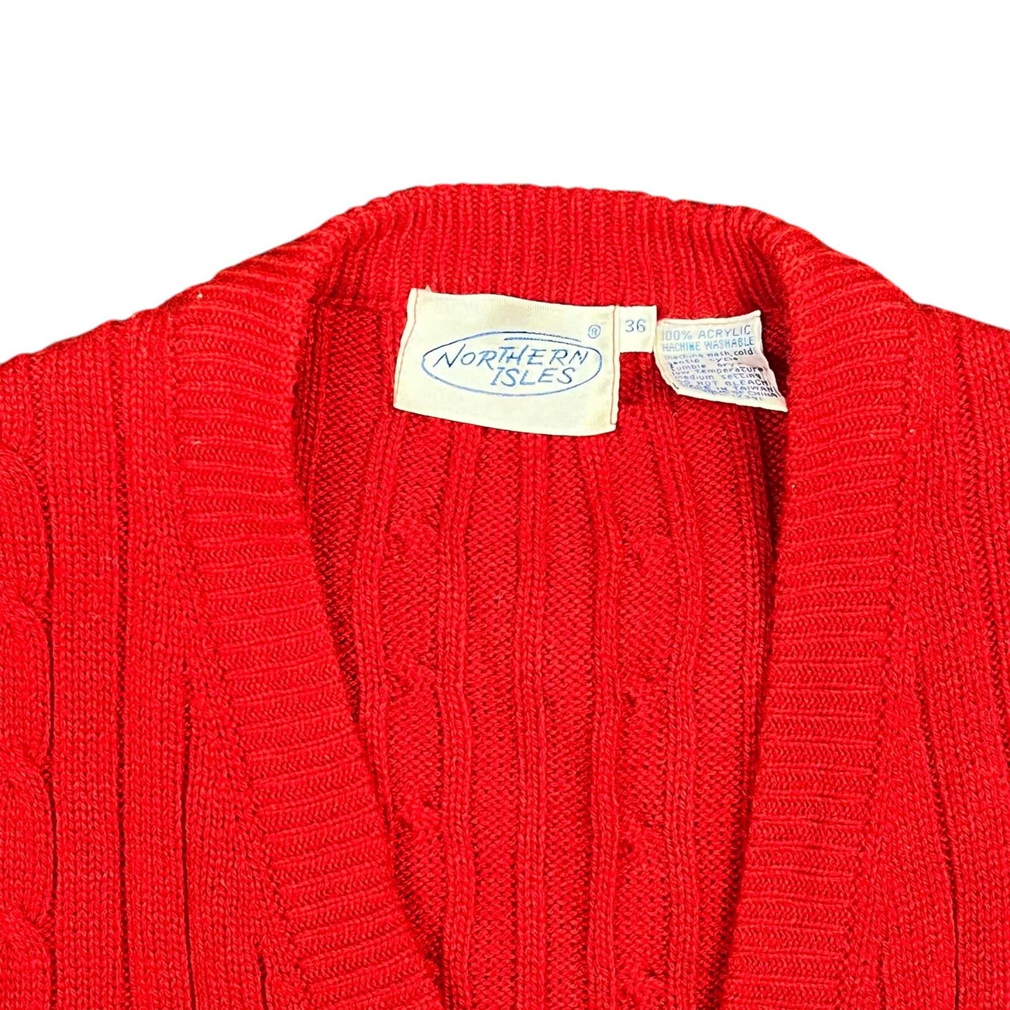 Northern Isles Sleeveless Button Front Cardigan