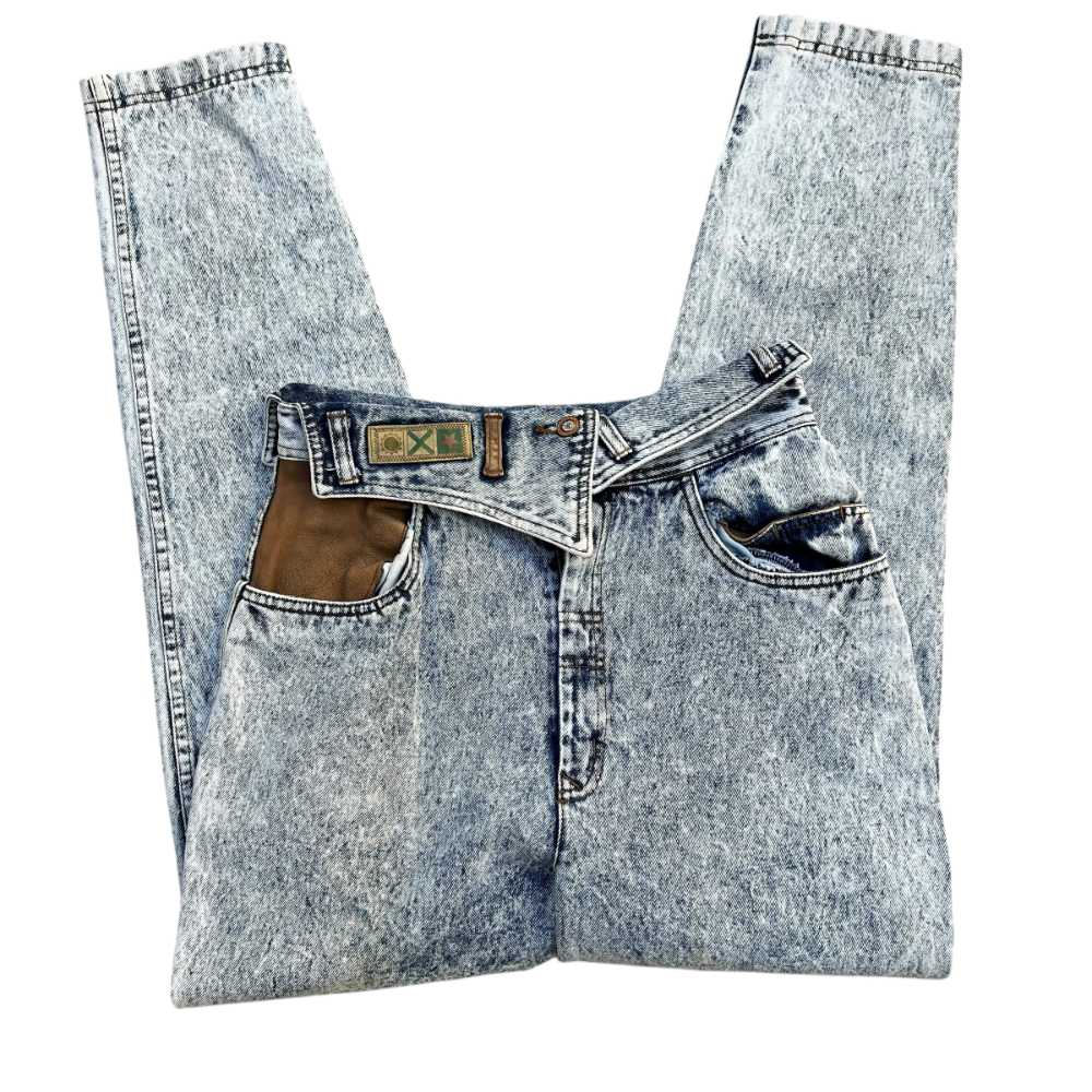 Bugle Boy Acid Wash Denim Jeans Size 11