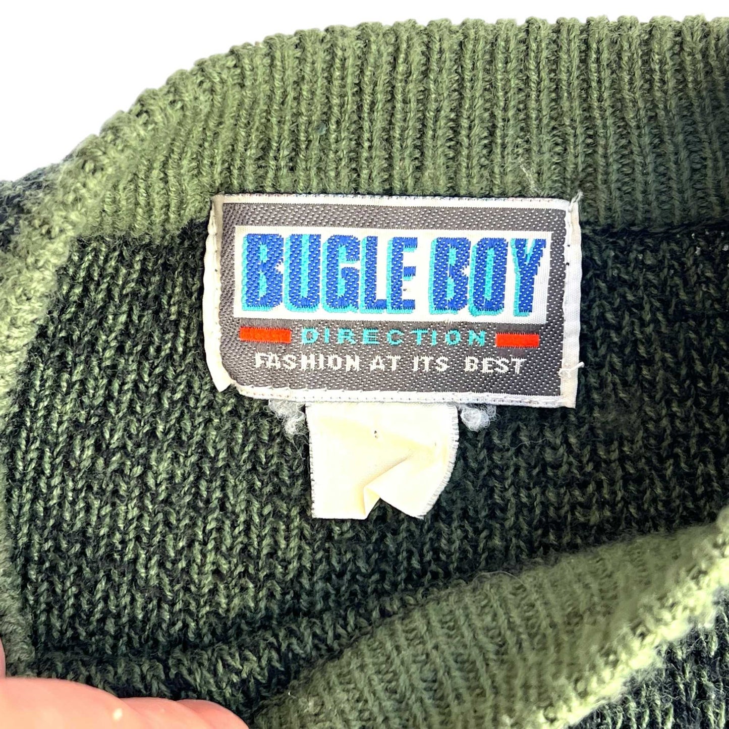 Bugle Boy Color Block Sweater
