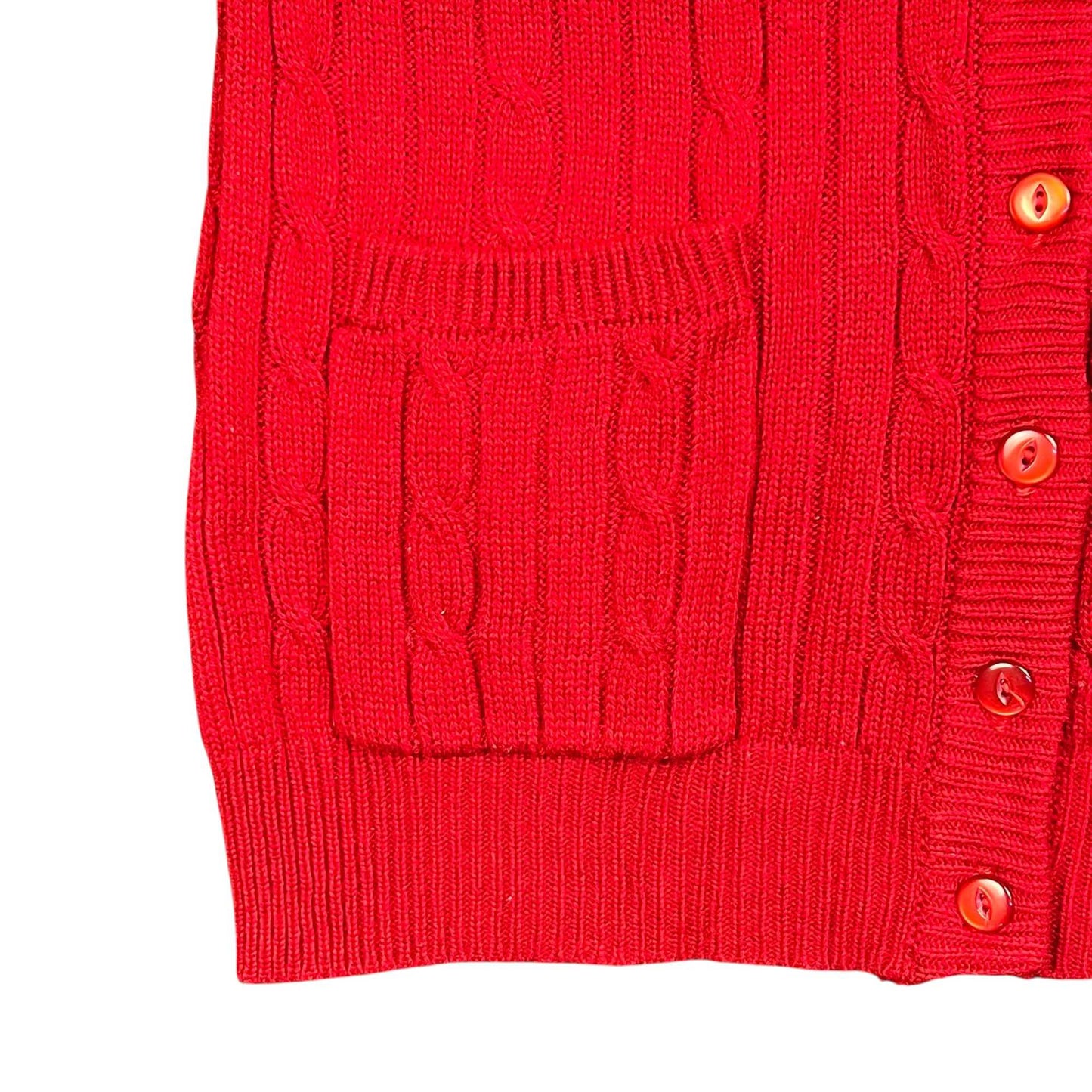 Northern Isles Sleeveless Button Front Cardigan