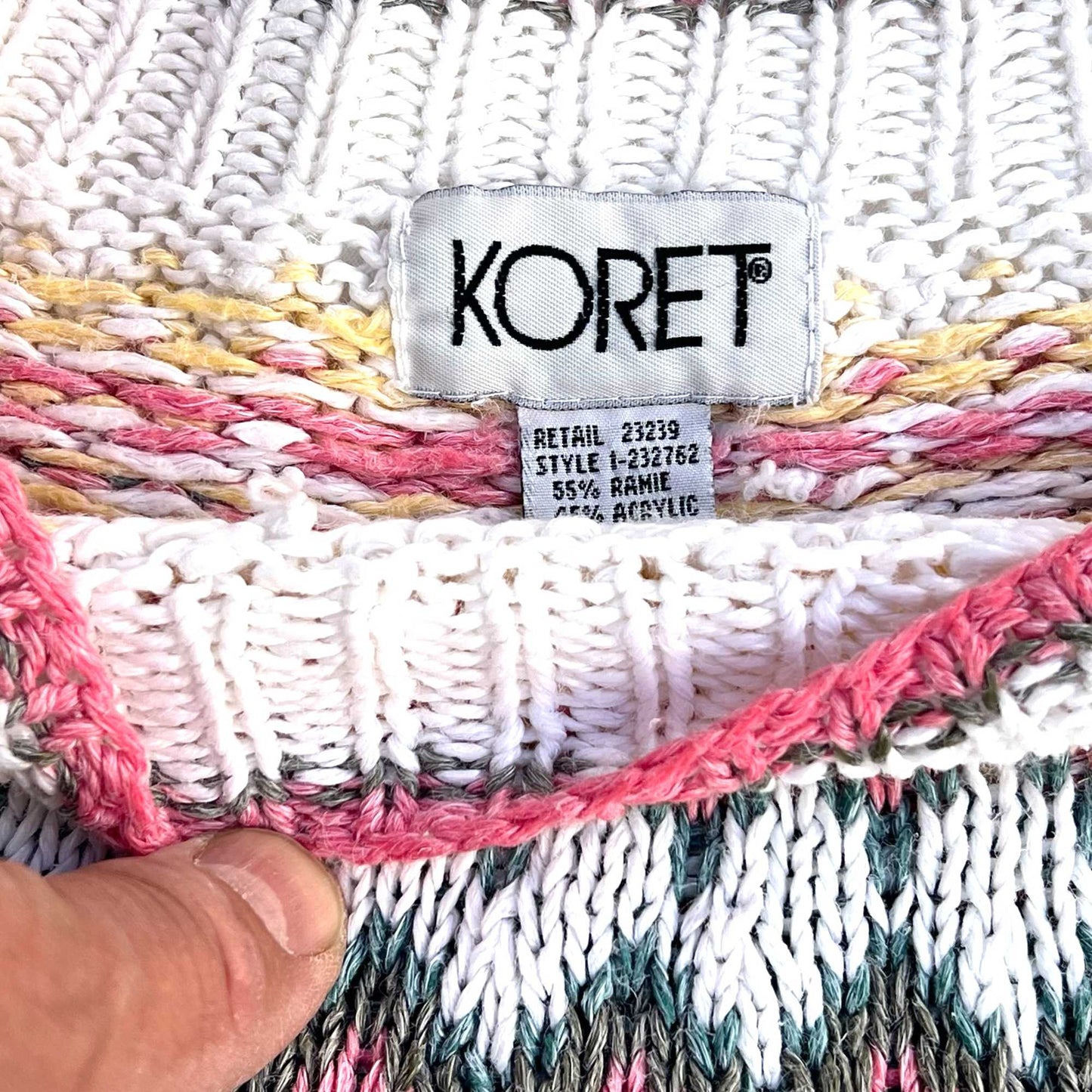 Koret 90s Pullover Sweater Size S