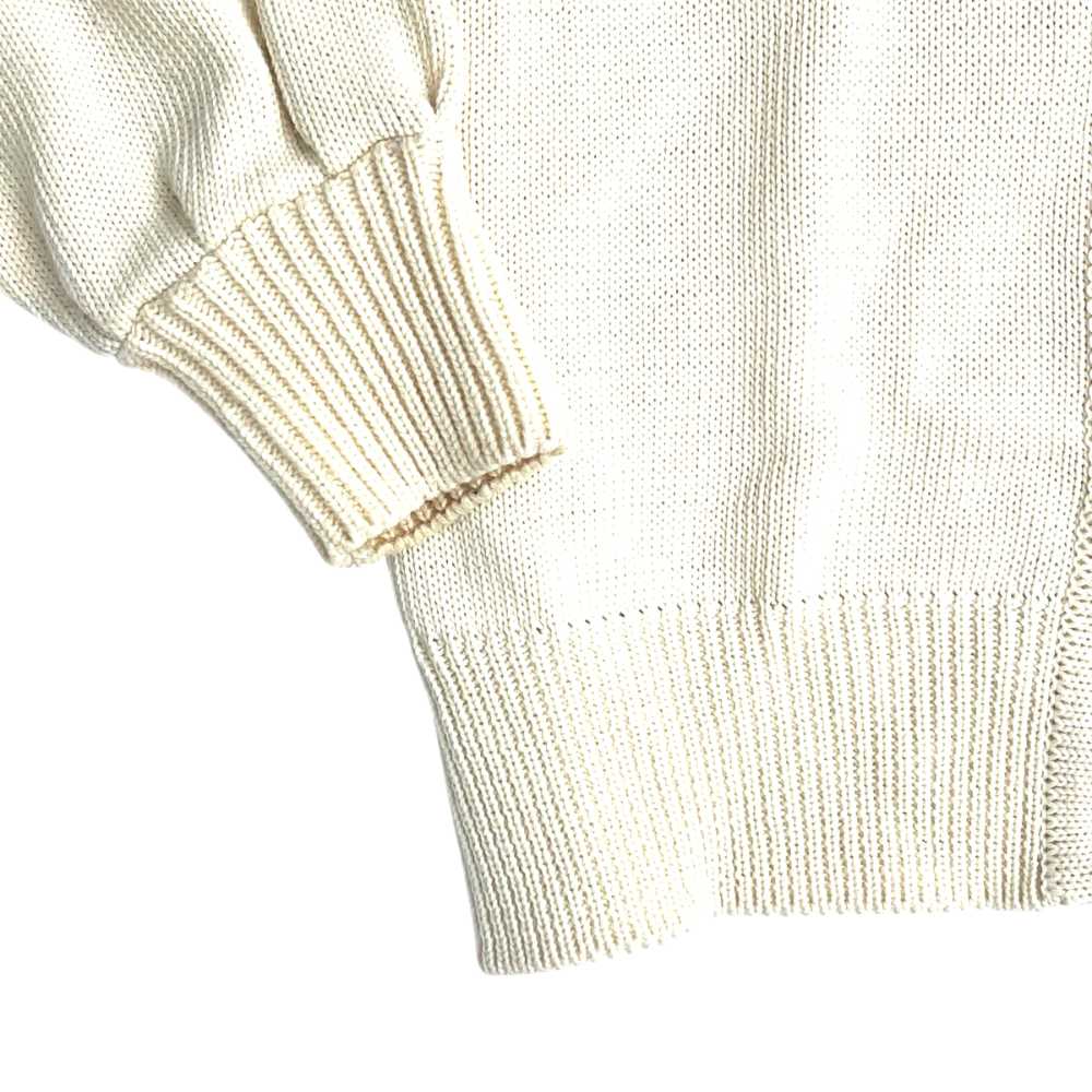 Ulli Hoffman Embroidered Button Front Sweater
