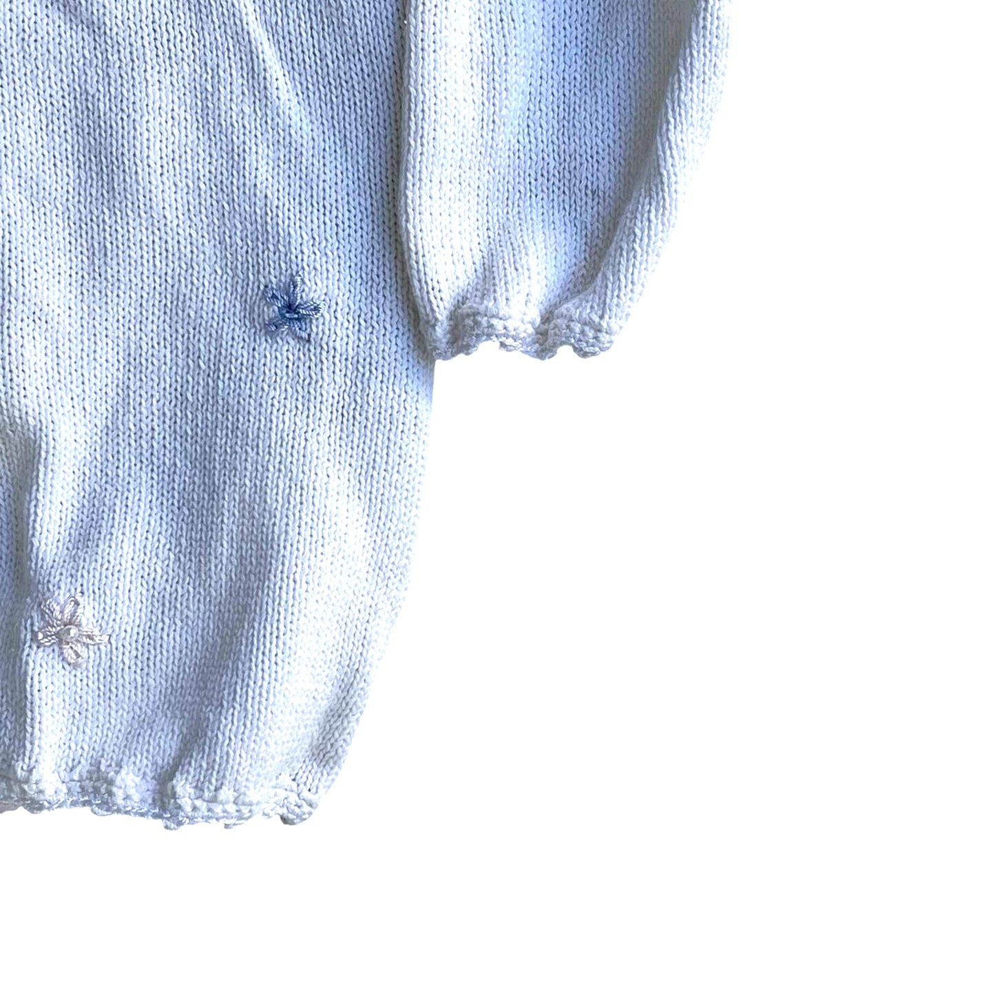 Embroidered Vintage Sweater by Carolyn Taylor