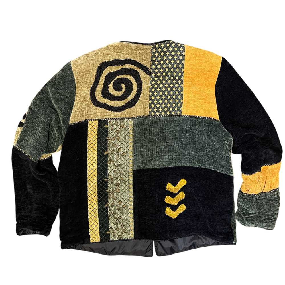 Long Sleeve Tapestry Jacket Size XL