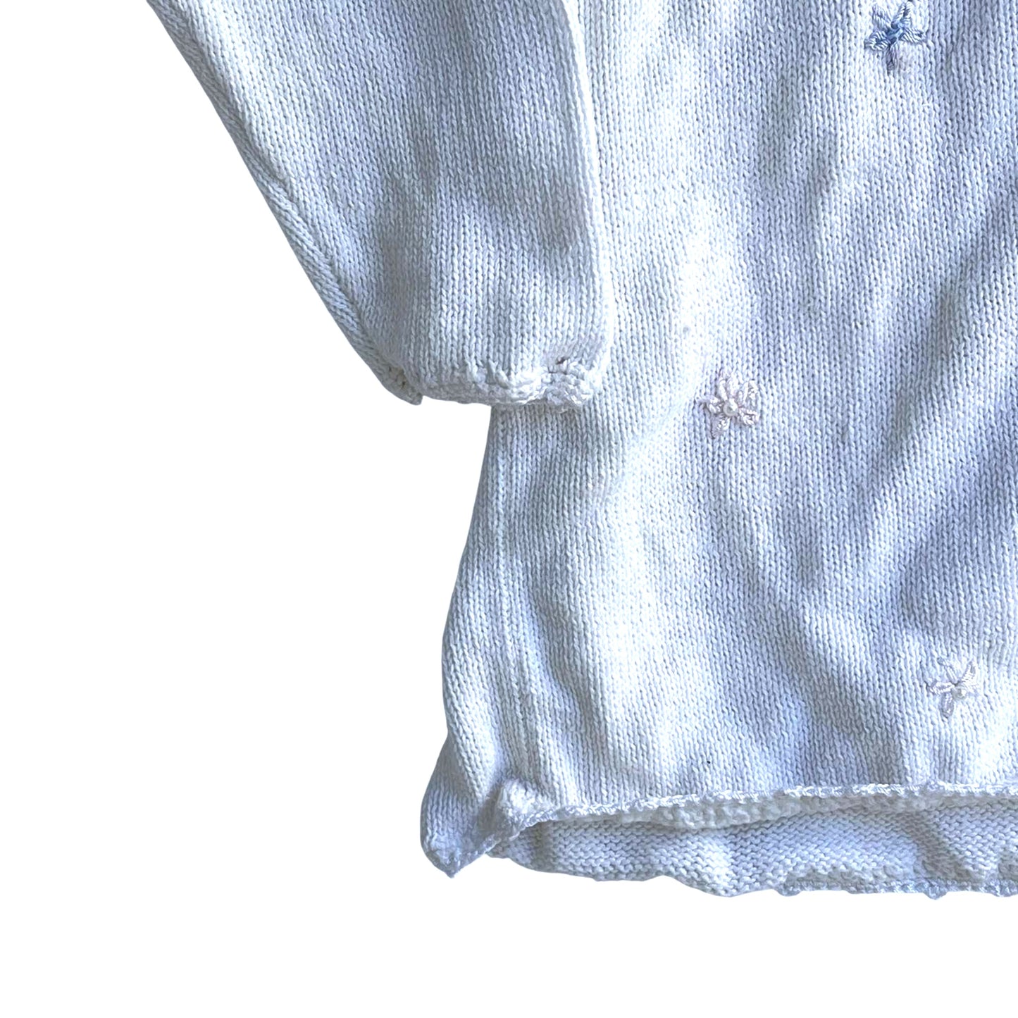 Embroidered Vintage Sweater by Carolyn Taylor