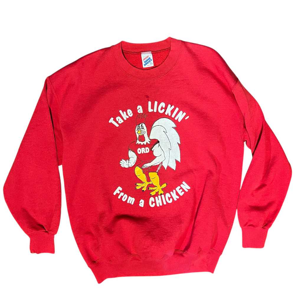 Take a Lickin' Long Sleeve Sweatshirt Size XL