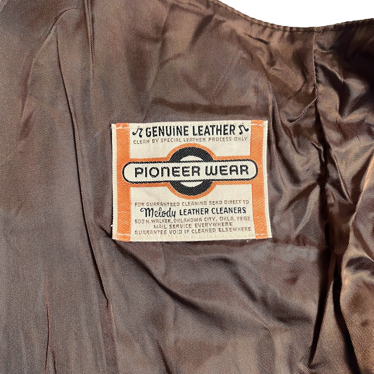 Western Style Leather Vest