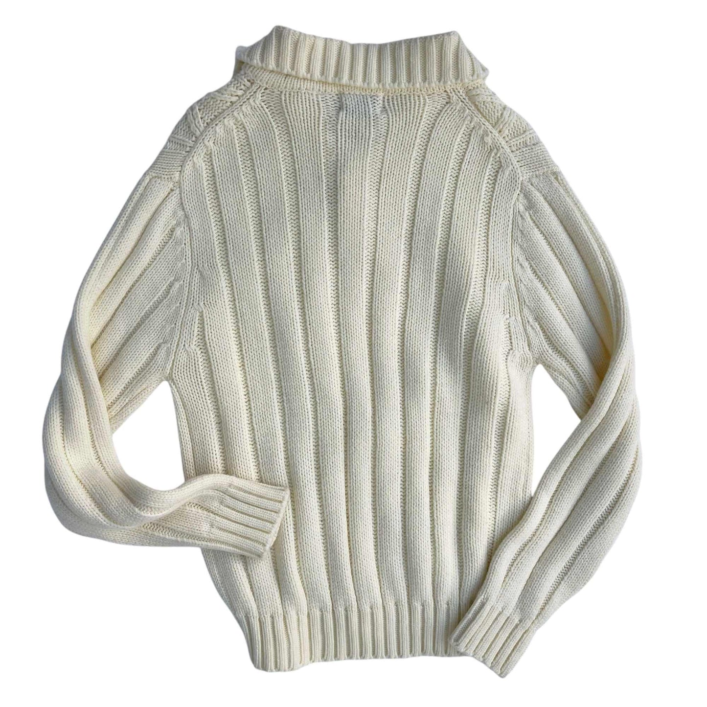 Sears Men's Sportswear 3-Button Chunky Sweater Size XL