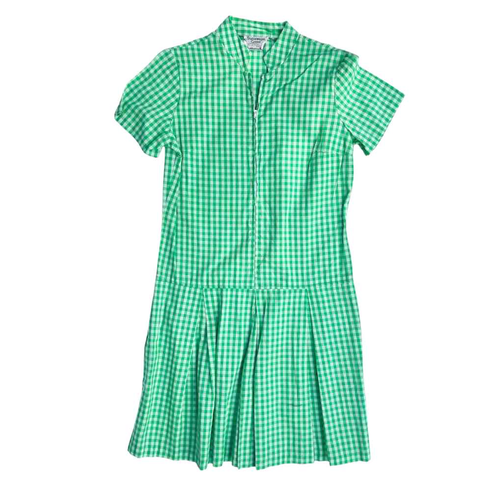 Station Wagon Casual Gingham Dress