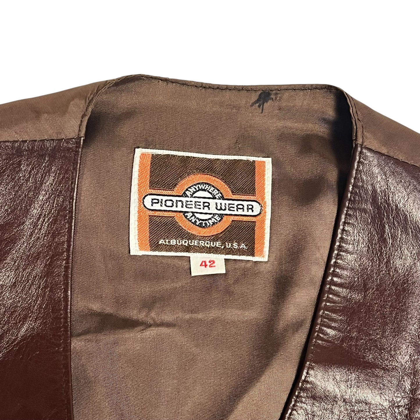 Western Style Leather Vest