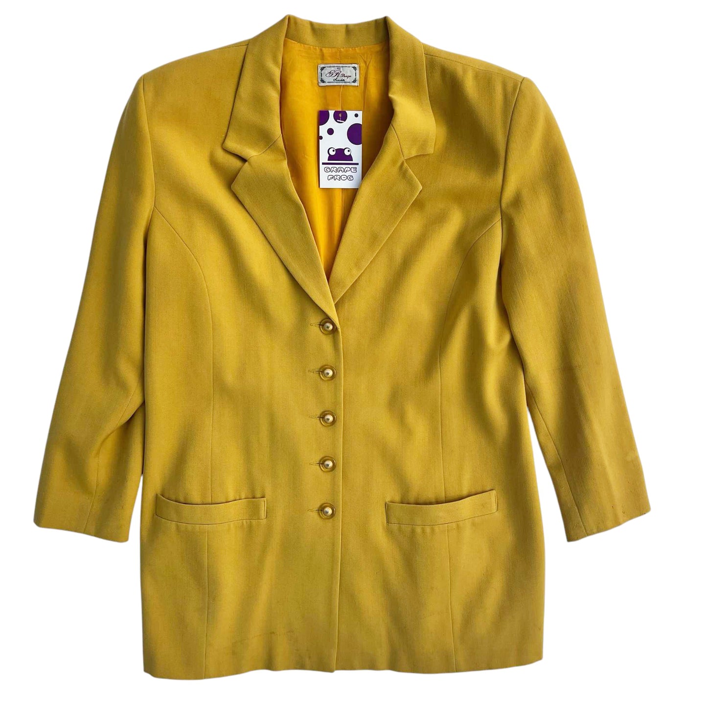 Ladies Vintage Blazer GR Design Size Medium