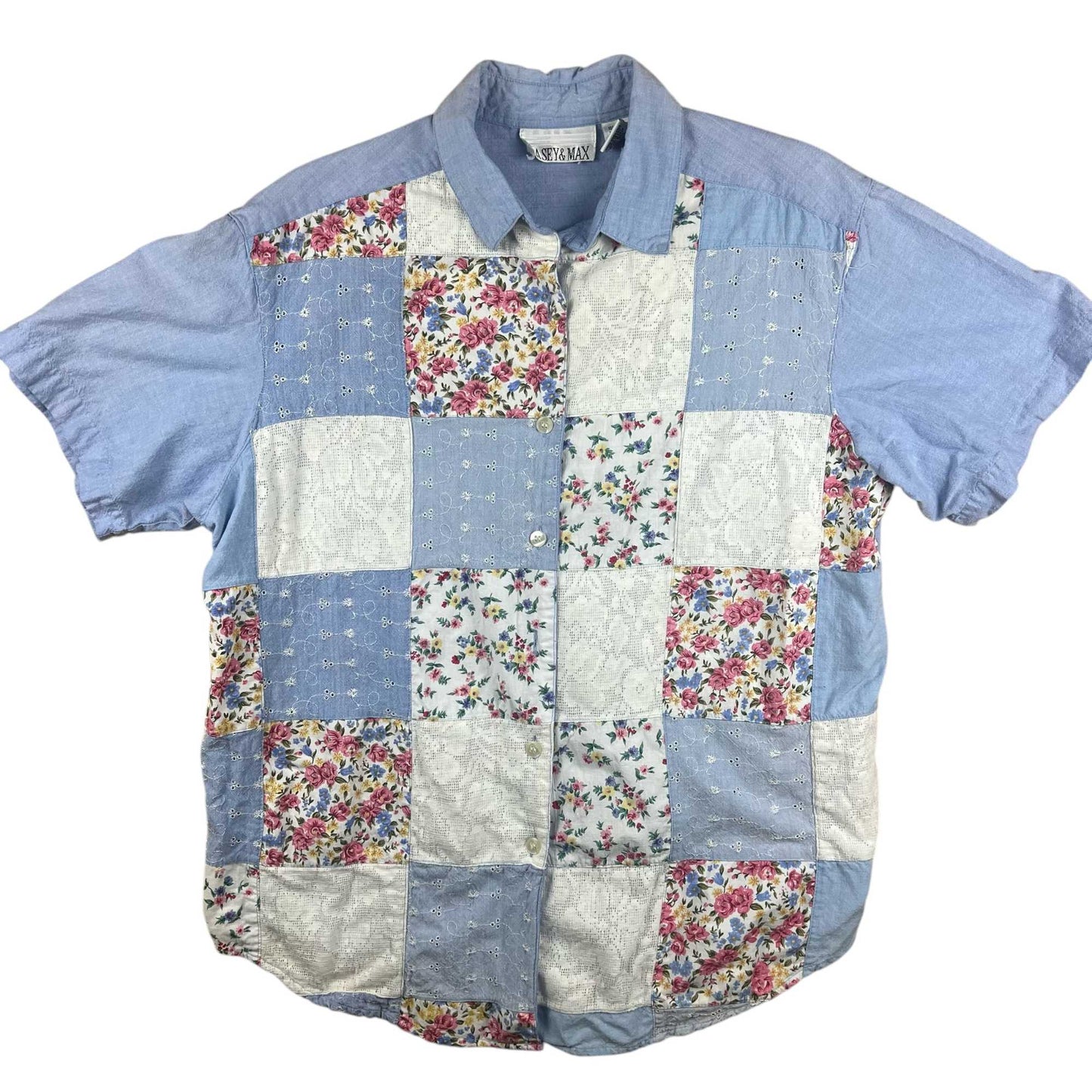 Casey & Max Patchwork Top Size L