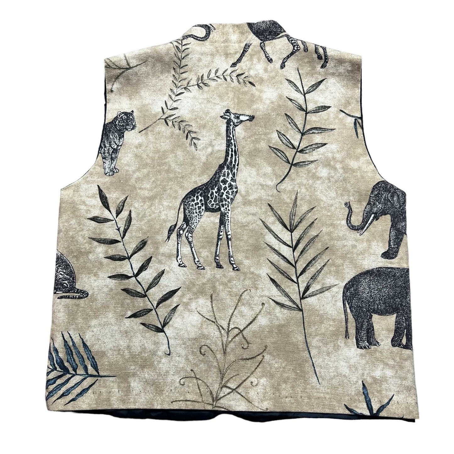 Whimsical Print Vest