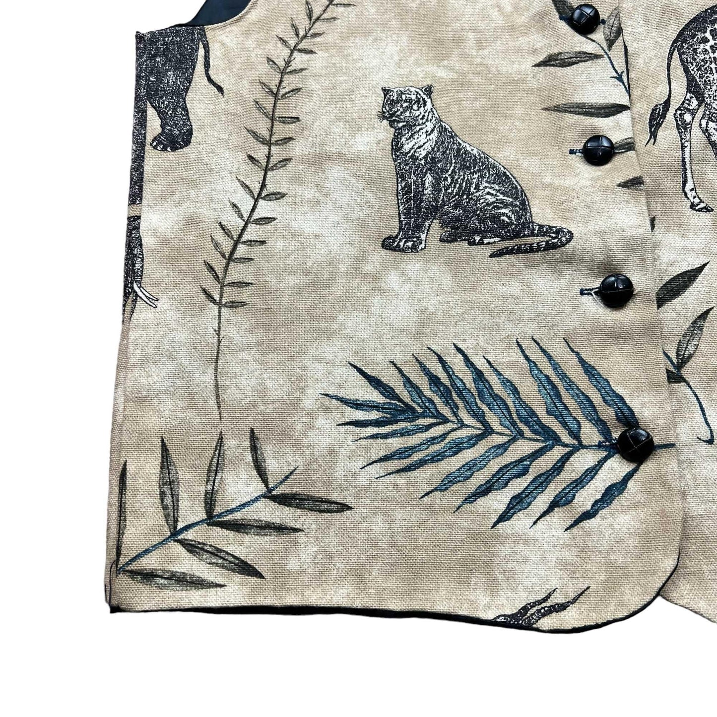 Whimsical Print Vest
