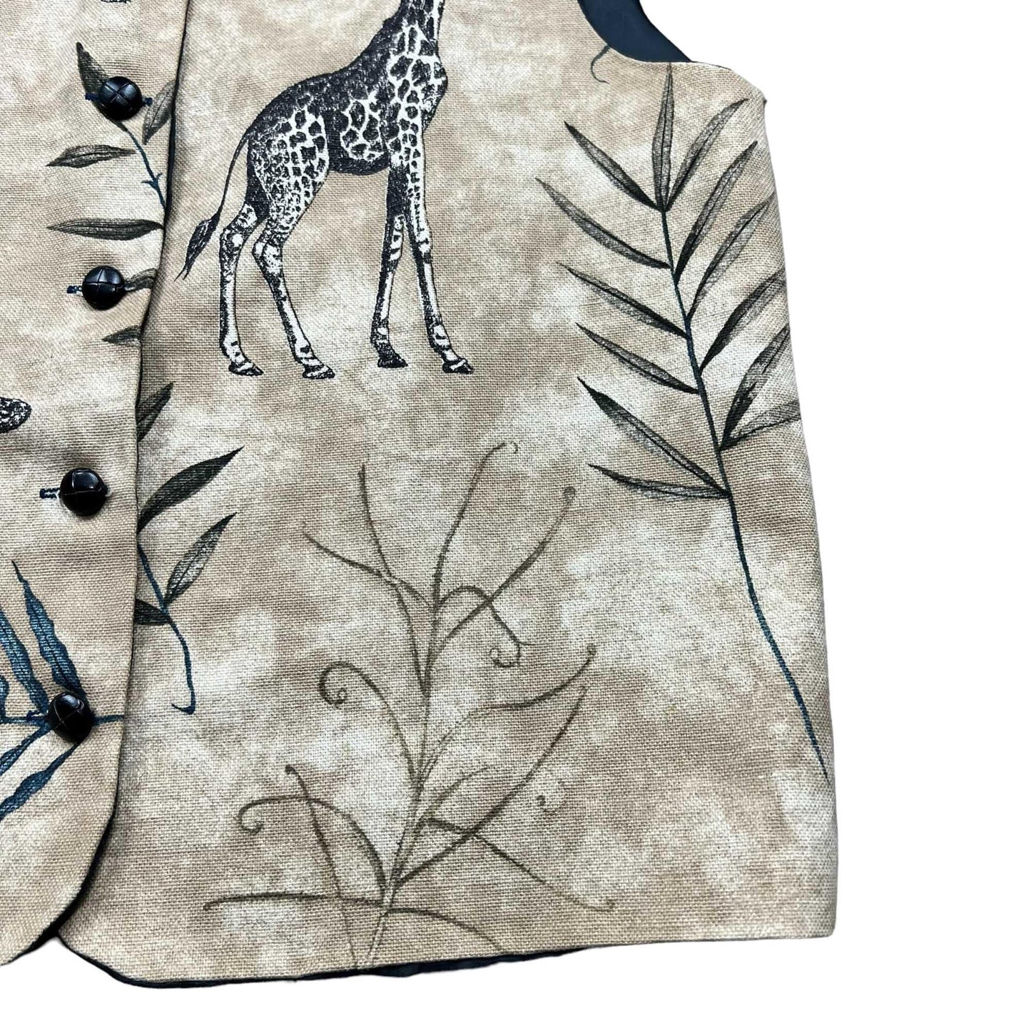 Whimsical Print Vest