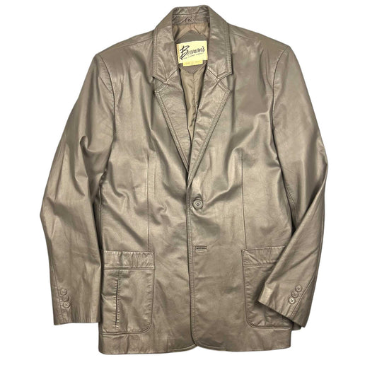 Berman's Leather Sport Coat Size 44